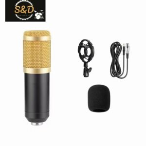 BM-800 Condenser Recording Microphone with Shock Mount