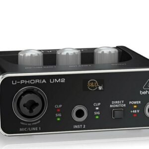 Behringer UM2 2×2 USB Audio Interface