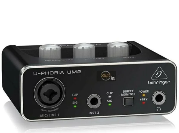 Behringer UM2 2×2 USB Audio Interface