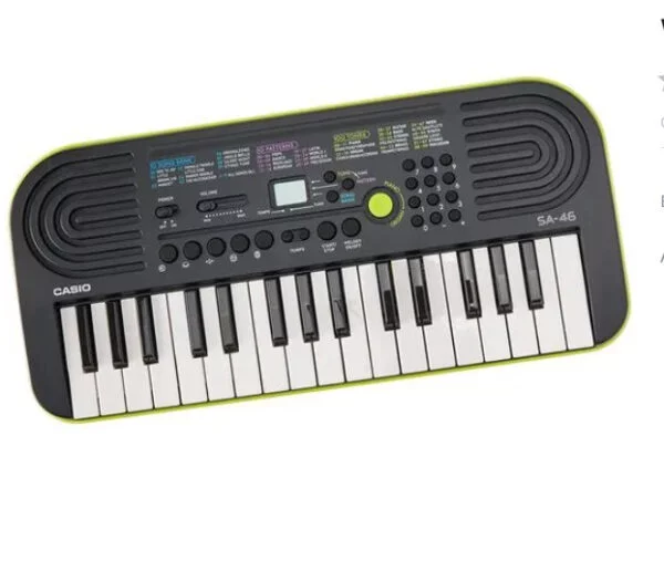 Casio SA-46 -Portable Keyboard (32 mini keys)