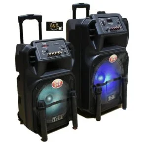 Trill TD-C200 Rechargeable Trolley Speaker 12 Inch