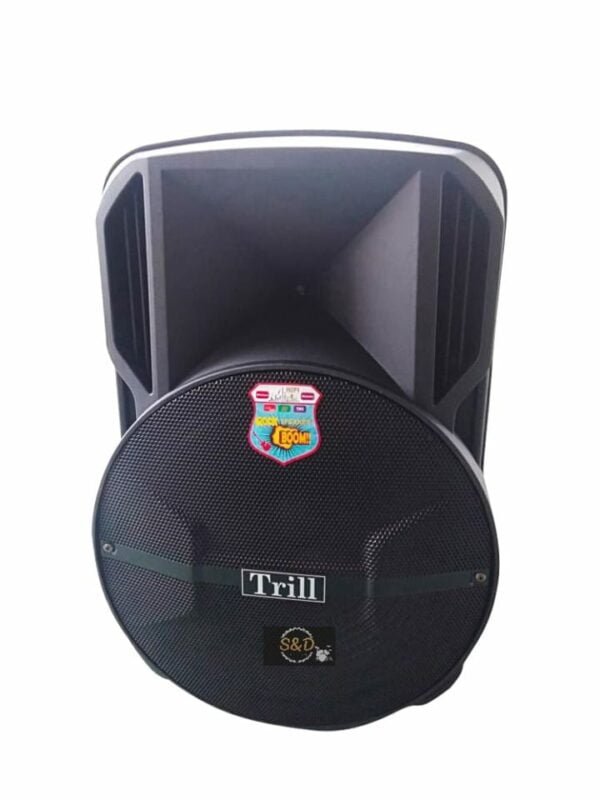 Trill TD-G400 Rechargeable Trolley Speaker 15 Inch