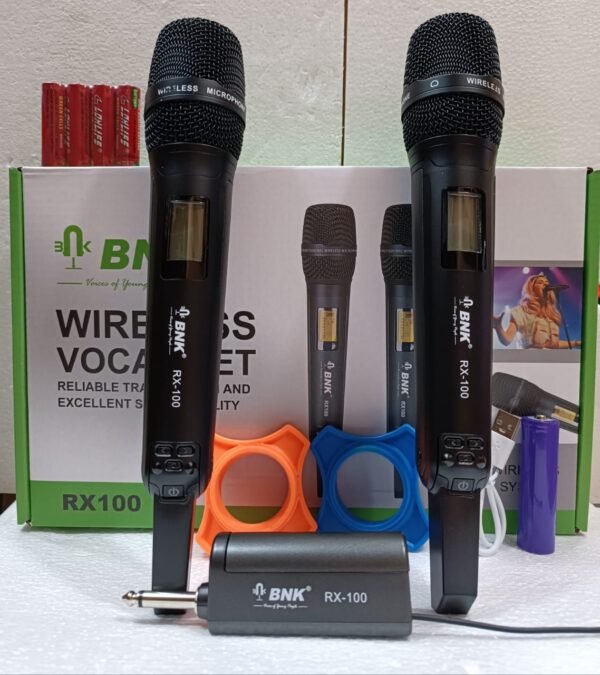 BNK RX-100 Dual Wireless Microphone System