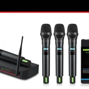 Shure GLXD94 Wireless System 4 in 1 With Briefcase