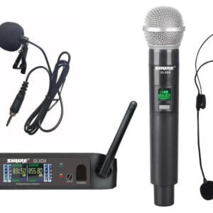 Shure GLXD4 3 In 1 Wireless Microphone System