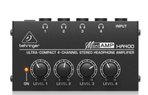 Behringer HA400 4 Channel Stereo Headphone Amplifier