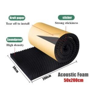 Sound Proof Acoustic Foam 50CM BY 200CM