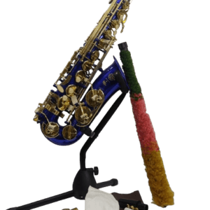 Henri Selmer Paris Alto White/Blue/Gold/Red Saxophone