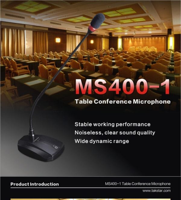 Takstar MS400-1 Table Conference Microphone